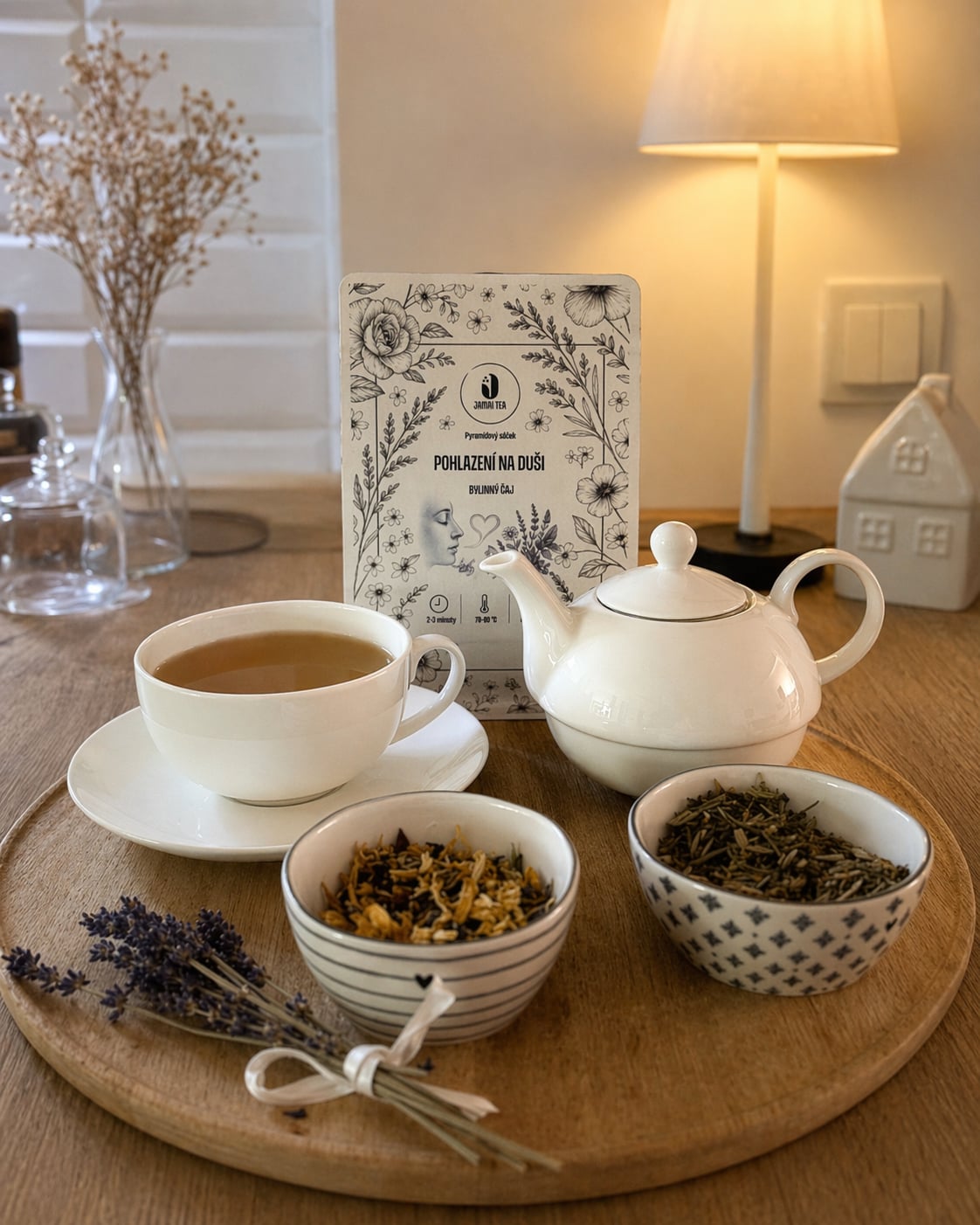 Kolekce sypaných a pyramidových čajů