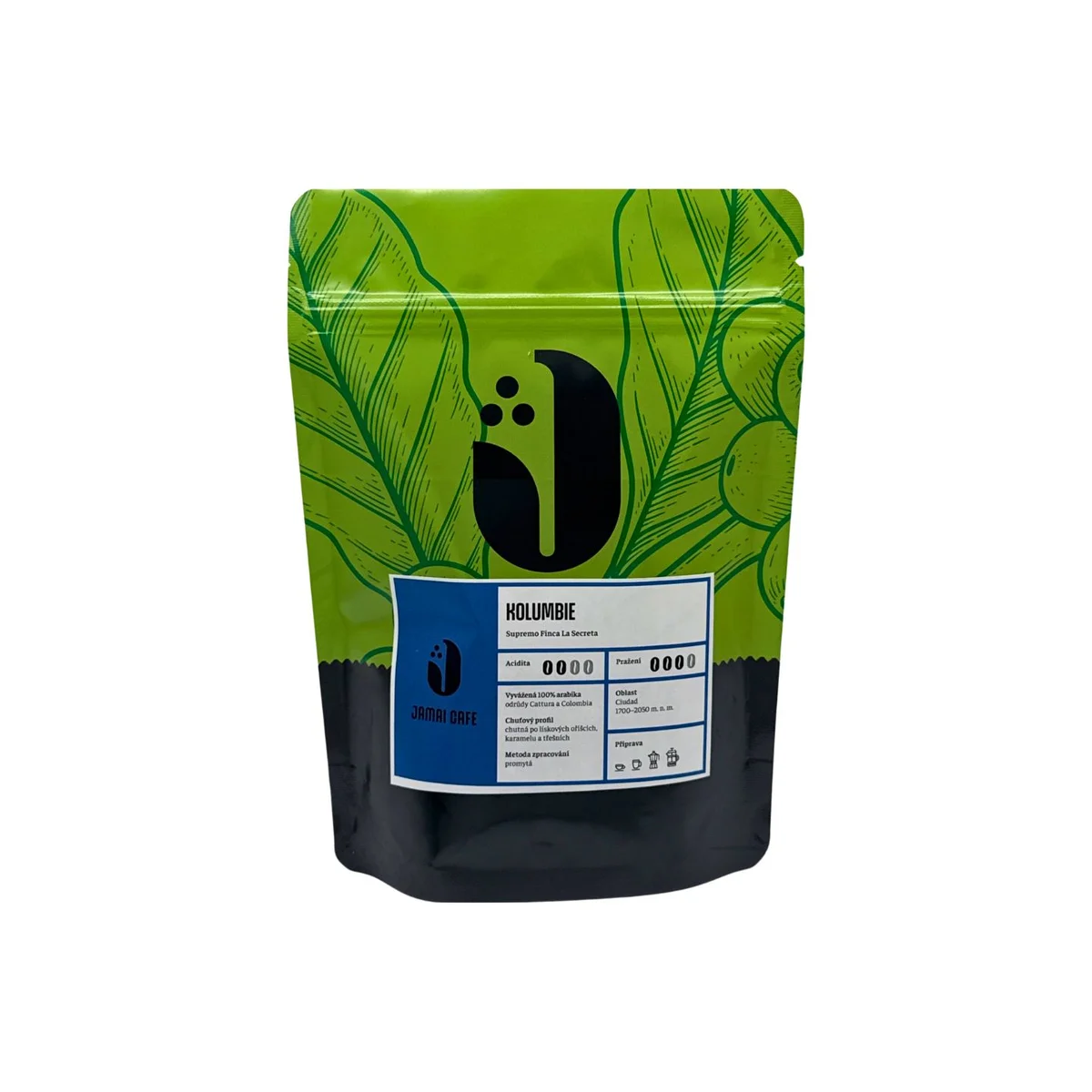 KOLUMBIE Supremo Finca La Secreta - káva v balení