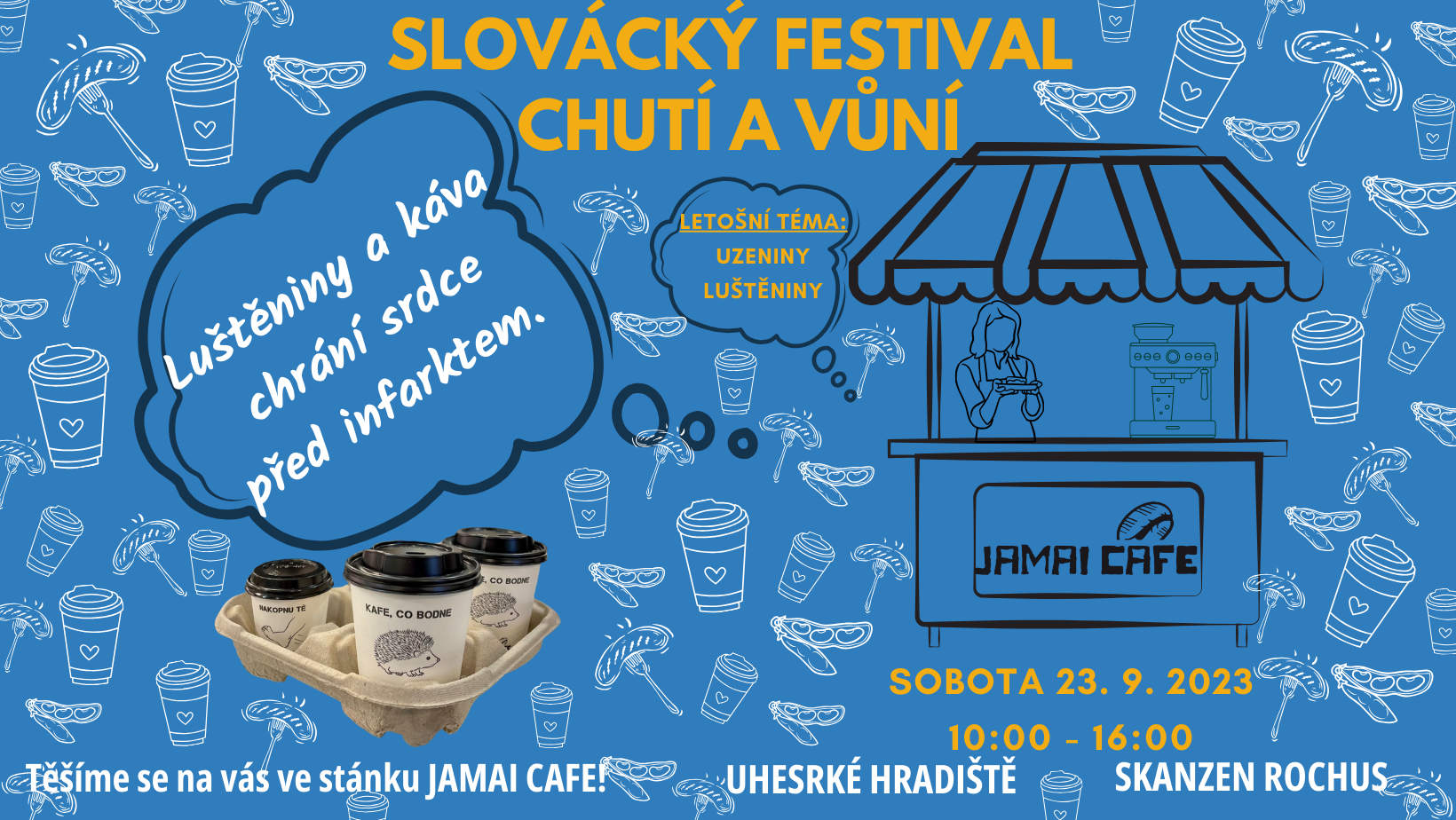 Zveme vás na Slovácký festival chutí a vůní 2023, v sobotu 23.9.2023!