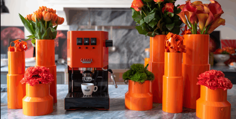 Gaggia Classic E24 oranžová - Image 4