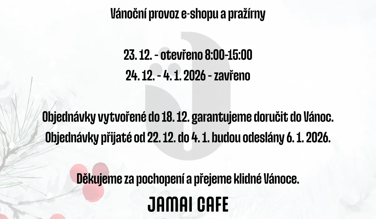 Dárkový box v rukou s kávou Pan Espresso a Paní Espresso, lahví hruškovice, čokoládou a proseccem, text Vánoční dárky z Bílých Karpat, dárek který potěší každého a tlačítko Objednat